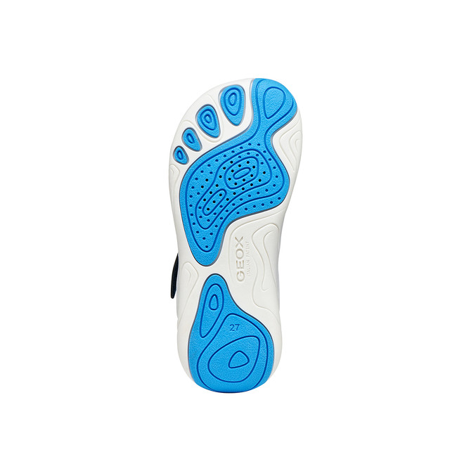 Geox FOOT-RUN - Blau - Draufsicht