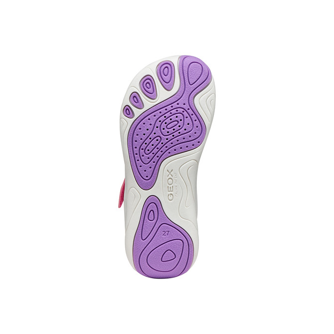 Geox FOOT-RUN - Pink - Draufsicht