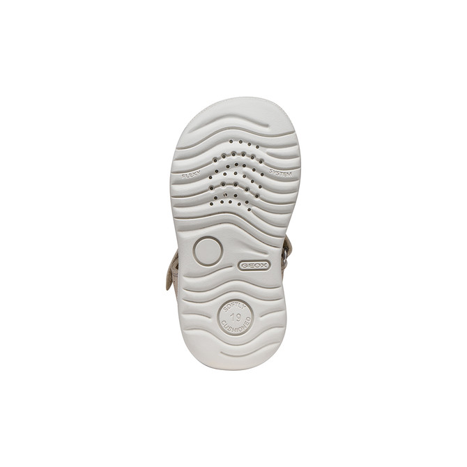 Geox MACCHIA - Beige, metallik - Draufsicht