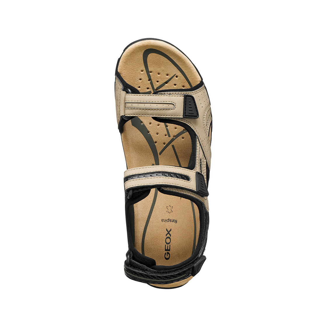 Geox SANDAL STRADA - Beige kombiniert - Sohle