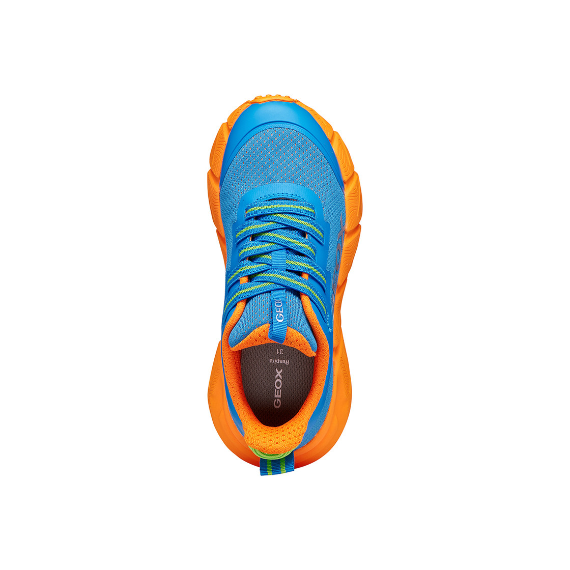 Geox FLEXYPER FAST - Blau, kombiniert - Sohle