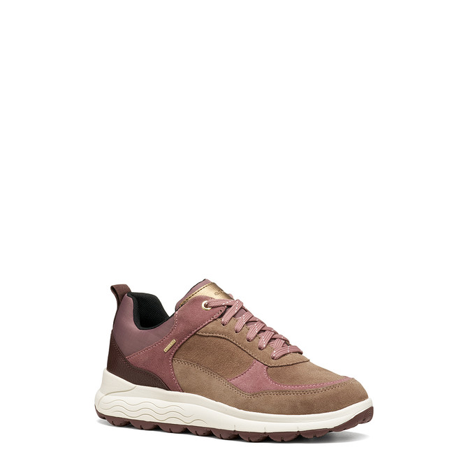 Geox SPHERICA 4X4 - Braun / Rosa - Frontansicht